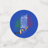 Confettis Drapeau italien (Petit recto)