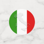Confettis Drapeau italien (Petit recto)