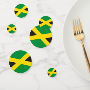 Confettis Drapeau jamaïcain