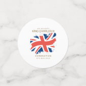 Confettis Drapeau King Charles III Union Jack (Petit recto)