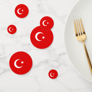 Confettis Drapeau turc