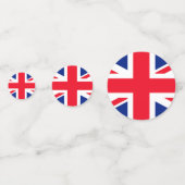 Confettis Drapeau Union Jack du Royaume-Uni (Derrière)
