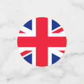 Confettis Drapeau Union Jack du Royaume-Uni (Petit recto)