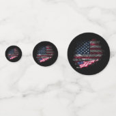 Confettis Drapeau USA (Derrière)