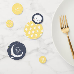 Confettis Dream big little onDream big lie baby shower party