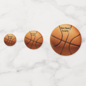 Confettis Drôle Basketball Ne Tire Pas Tôt, (Devant)