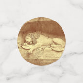 Confettis Dying Lion of Luzern - Löwendenkmal (Petit recto)