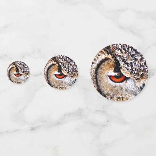 CONFETTIS EAGLE OWL (Devant)