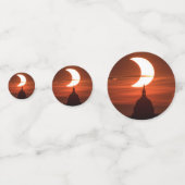 Confettis Éclipse solaire 2021 (Devant)