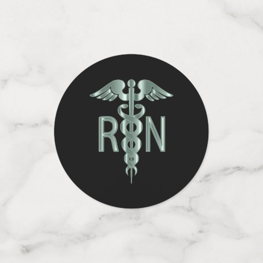 Confettis École de soins infirmiers de la RN - Vert (Petit recto)