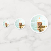 Confettis El Morro : Thème du parti Porto Rico (Devant)