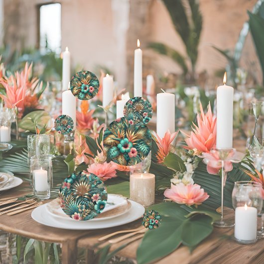 Confettis Élégance tropicale