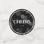 Confettis Élégant 55e anniversaire de Mariage d'émeraude (Petit recto)