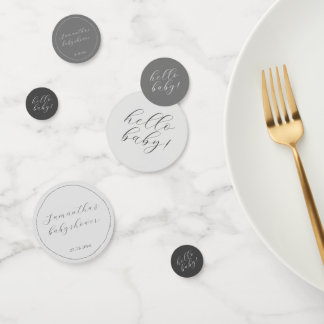 Confettis Élégant Baby shower neutre du genre