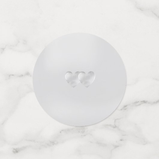 Confettis Élégant joyeux anniversaire (Petit recto)