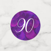 Confettis Elegant Purple 90 et fête d'anniversaire sans esca (Petit recto)