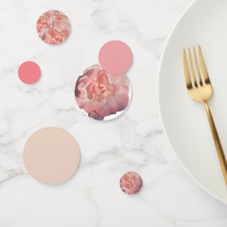 Confettis Elégante Rose rose rose rose rose florale Réceptio