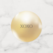 Confettis Elégantes perles et bridal shower prosecco  (Petit recto)