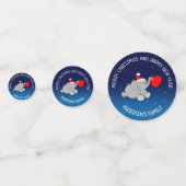 Confettis Eléphant de Noël (Derrière)