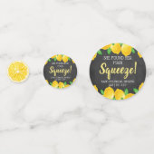 Confettis Elle a trouvé sa grande squeeze Lemon Bridal Showe (Devant)