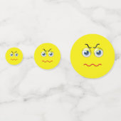 Confettis Emoji en colère (Devant)