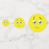 Confettis Emoji perplexe (Derrière)