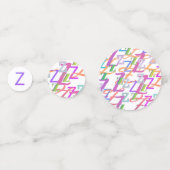 Confettis en forme de lettre "Z" (Devant)