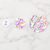 Confettis en forme de lettre "Z" (Derrière)