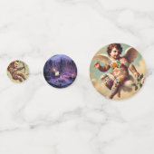 Confettis Encre et innocence — victorienne gothique (Devant)