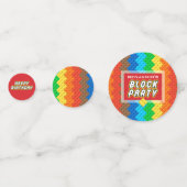 Confettis Enfants Bâtir Bloc Jouets Bâtir des briques (Devant)