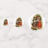 Confettis Enfants de Noël victoriens (Devant)