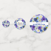 Confettis Enterrement de vie de jeune fille Réception de mar (Devant)