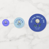 Confettis Enterrement de vie de jeune fille Réception de mar (Derrière)