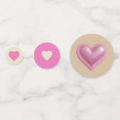 Confettis Enterrement de vie de jeune fille Rose Fête (Devant)