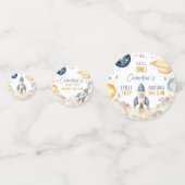 Confettis Espace Extérieur Premier Voyage Autour Du Soleil G (Devant)