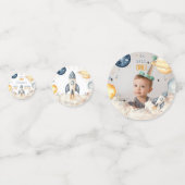 Confettis Espace Extérieur Premier Voyage Autour Du Soleil G (Derrière)
