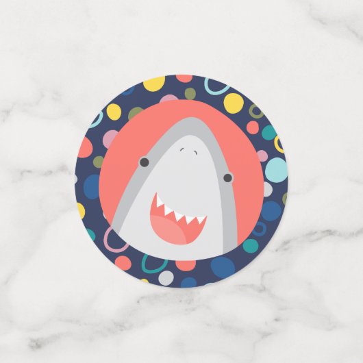 Confettis Espèces de requins mignons (Petit recto)