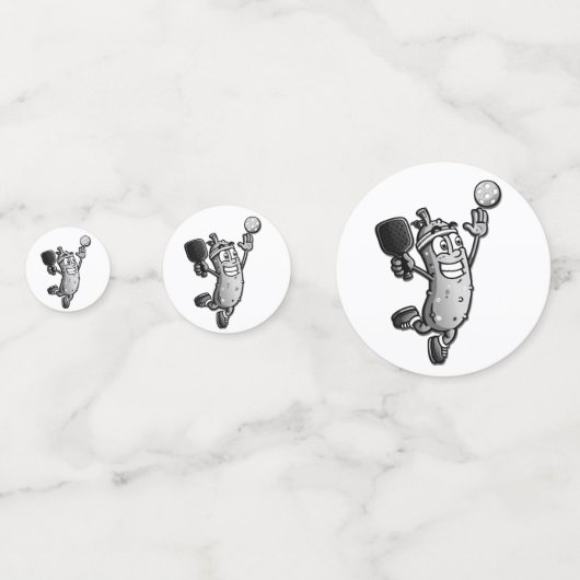 Confettis Étoile de Pickleball (Derrière)