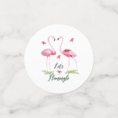 Confettis Événements Mariage Anniversaire Floral Luau Flaman (Petit recto)