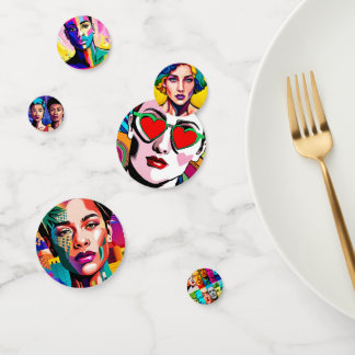 Confettis Face LGBTQI