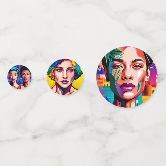 Confettis Face LGBTQI (Derrière)