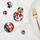 Confettis Face LGBTQI (Groupe)