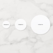 Confettis faire de vous (Derrière)