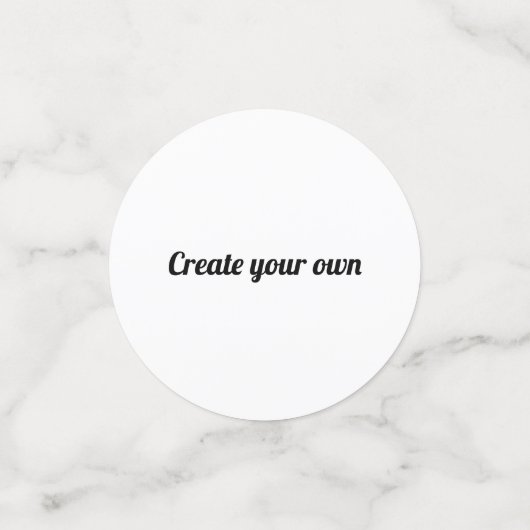 Confettis faire de vous (Petit recto)