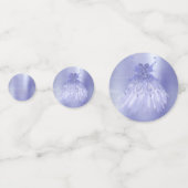 Confettis Fairy Wing Lavender Gown | Fleur d'iridescente vio (Devant)