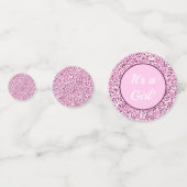 Confettis Faux paillettes personnalisées Joyeux Anniversaire (Derrière)