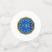 Confettis FBI Spoof Seal (Petit recto)