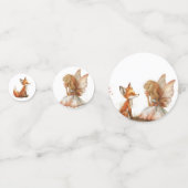 Confettis Fée d'automne premier Merci d'anniversaire avec re (Devant)