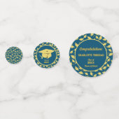 Confettis Félicitations à la fête de graduation Personnalise (Devant)