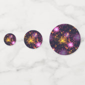 Confettis Festive feux d'artifice des coeurs (Devant)